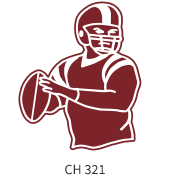 football-emblem-maroon-white-player