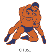 wrestling-emblem-royal-orange