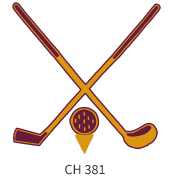 golf-emblem-gold-maroon-two-crossed-sticks