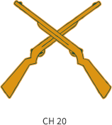 band-emblem-gold-two-crossed-rifles