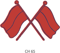 band-emblem-red-two-cross-flags